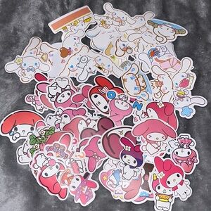 My Melody + Cinnamoroll Stickers ! Over 100 in total!